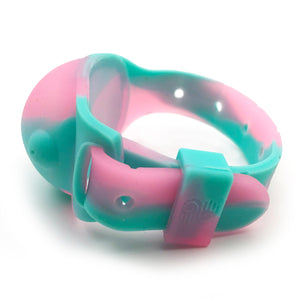 <b>HandiGuru</b> Refillable Silicone Wristband Kit | <b>Mixed Colors</b>