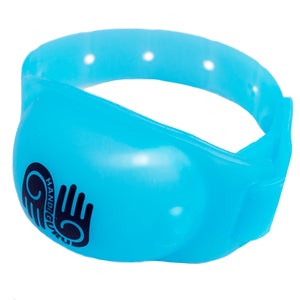 Hand Sanitizer bracelet by HandiGuru - Transcendental Blue color